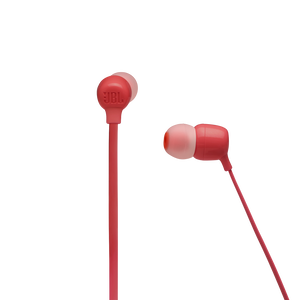 JBL Tune 125BT - Coral Orange - Wireless in-ear headphones - Detailshot 2